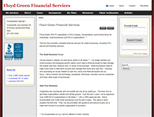 Tablet Screenshot of fgfservices.com